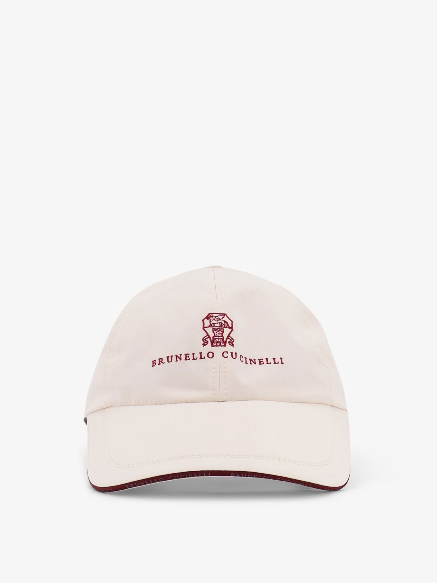 Brunello Cucinelli Men's Nylon Hat White