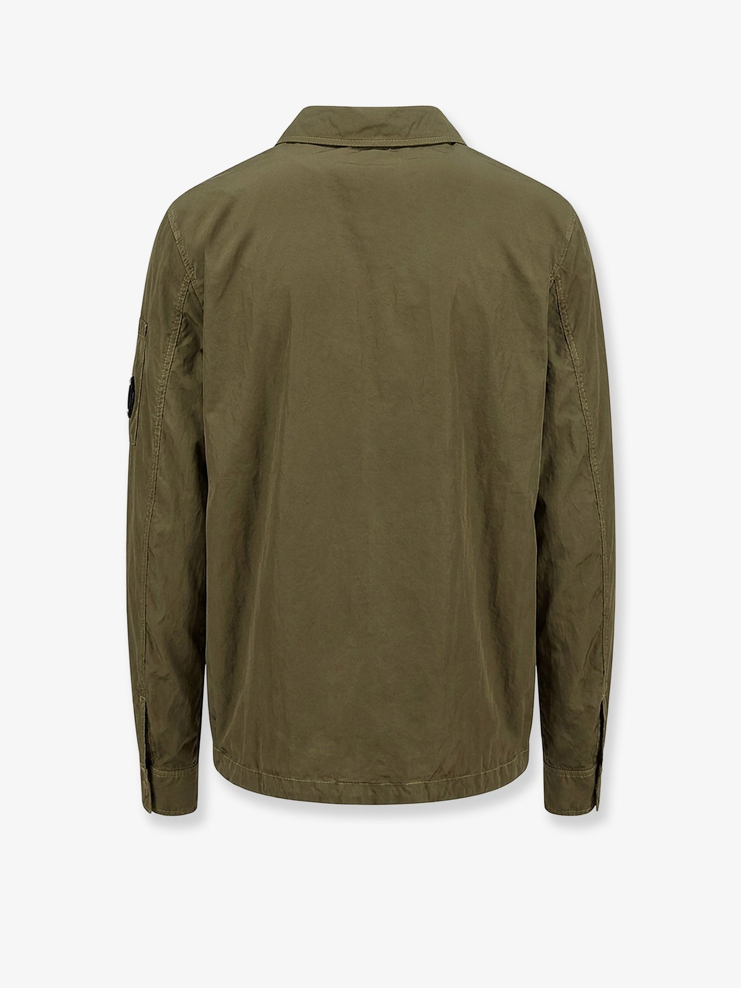 C.P. Company Men's Nylon Shirt Jacket Green