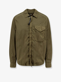 C.P. Company Men's Nylon Shirt Jacket Green
