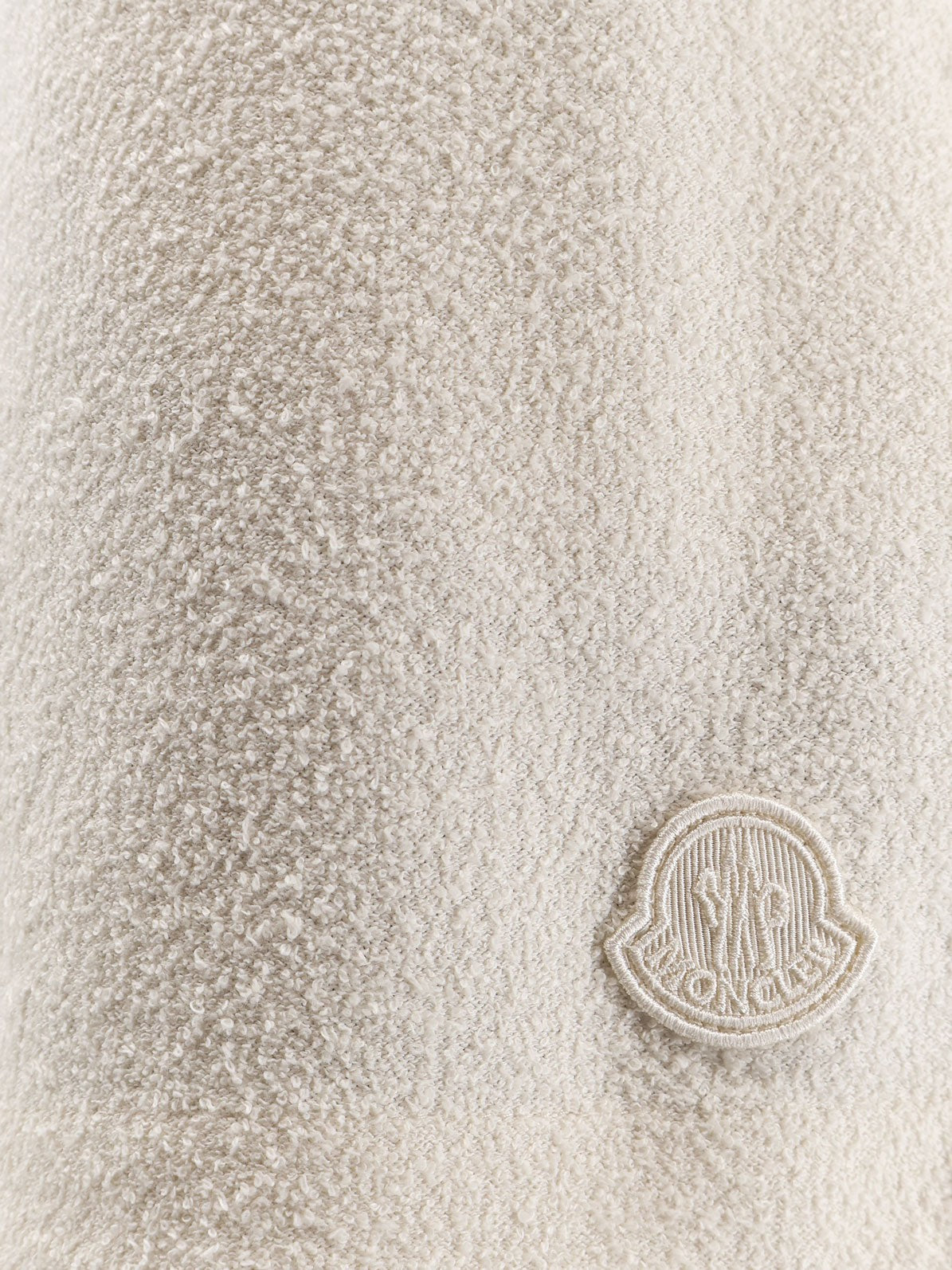 Moncler Women's Bouclé Shorts White