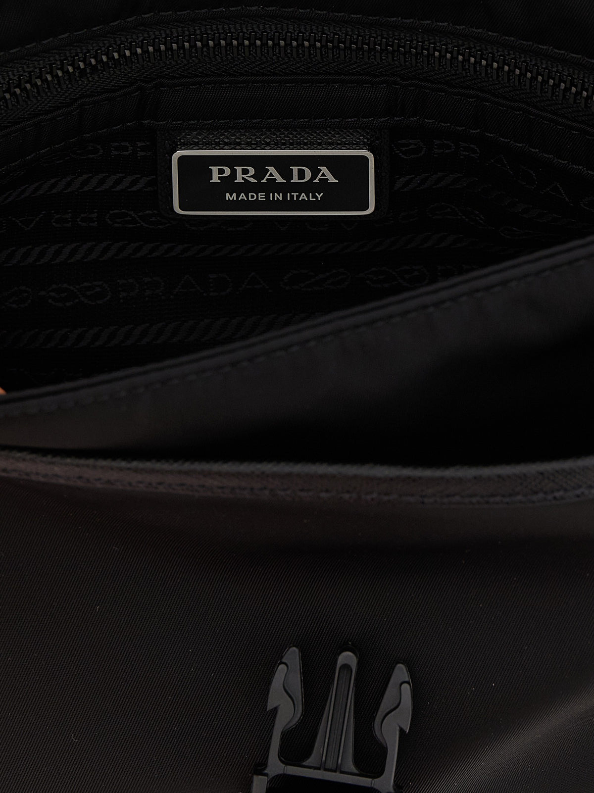 PRADA Nylon Shoulder Strap Black