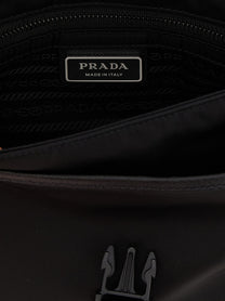 PRADA Nylon Shoulder Strap Black