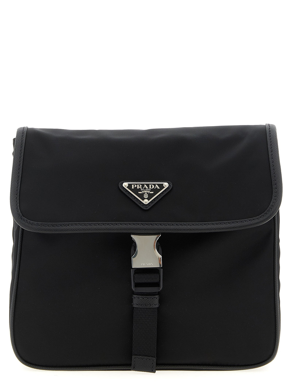 PRADA Nylon Shoulder Strap Black