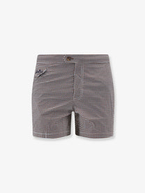 Mc2 Saint Barth Men's Nylon Swim Shorts Brown