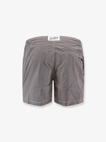 Mc2 Saint Barth Men's Nylon Swim Shorts Brown