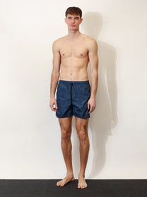 Gucci Men's Gucci Incrocio GG Swimsuit Blue