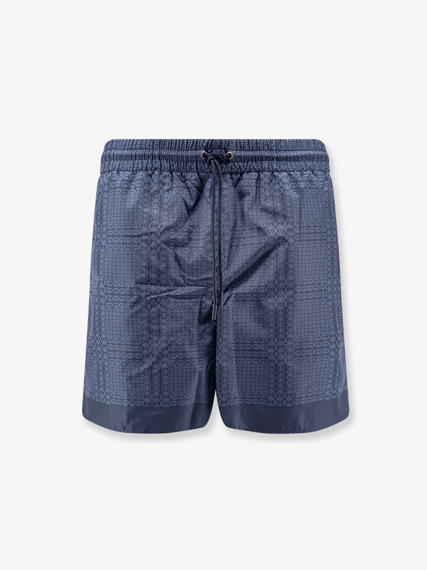 Gucci Men's Gucci Incrocio GG Swimsuit Blue