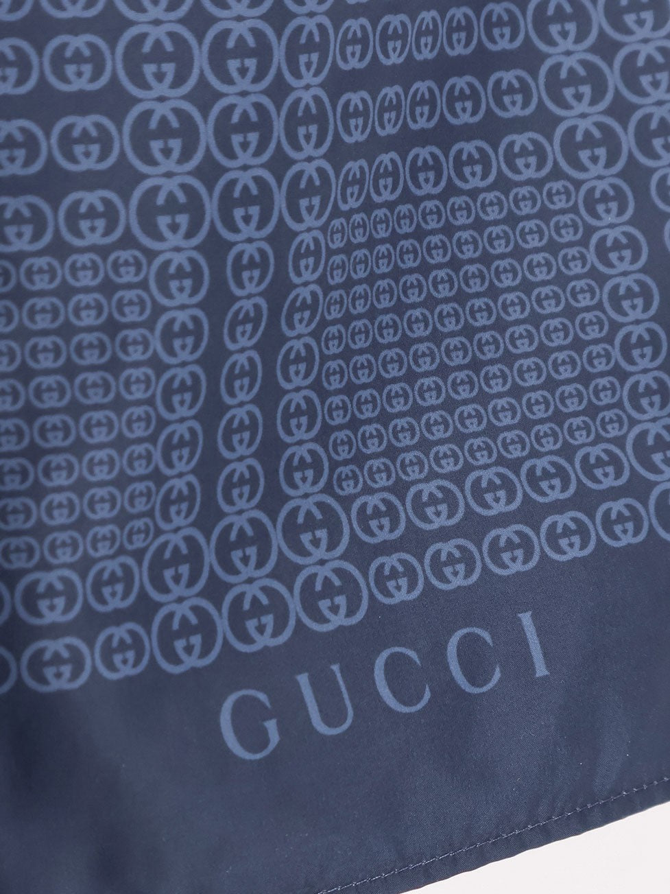 Gucci Men's Gucci Incrocio GG Swimsuit Blue