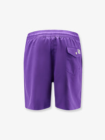 Polo Ralph Lauren Men's Nylon Swim Trunks Purple