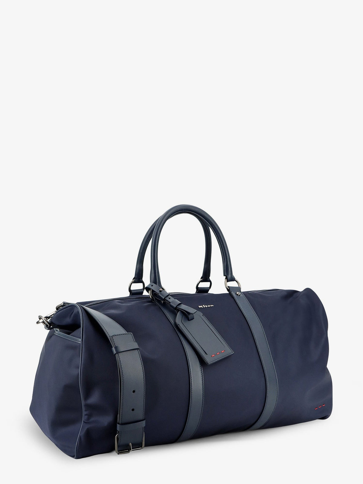 Kiton Men's Nylon Travel Bag Blue