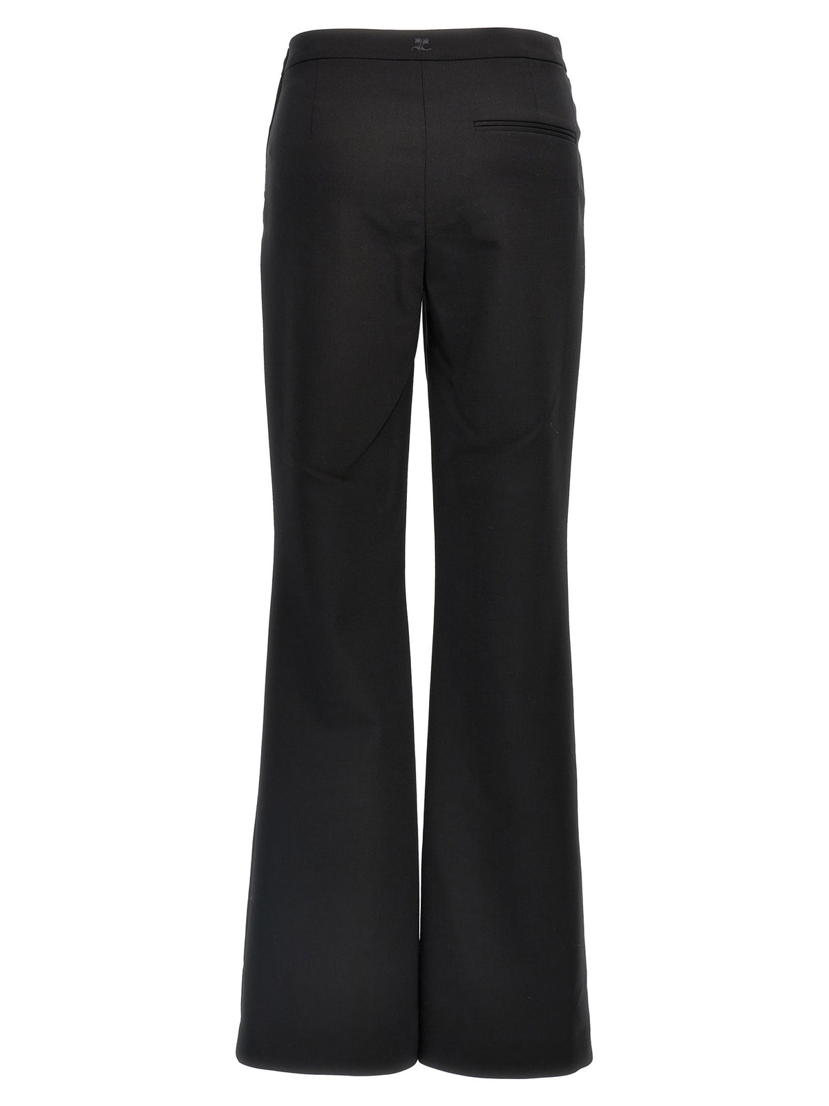 courrèges Oblique Tailored Pants Black