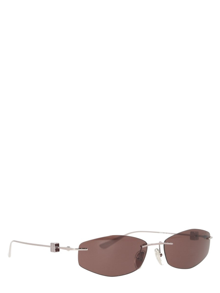 Balenciaga Women's Occhiale Frame Nano Brown