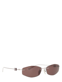 Balenciaga Women's Occhiale Frame Nano Brown
