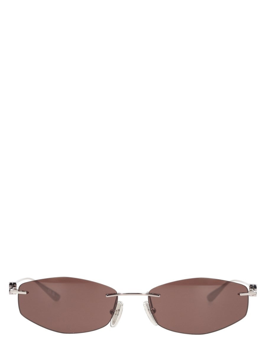 Balenciaga Women's Occhiale Frame Nano Brown