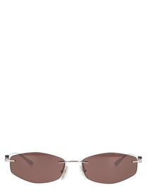 Balenciaga Women's Occhiale Frame Nano Brown