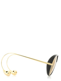 Bottega Veneta Women's Occhiale DA Sole Aviator Drop Black