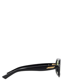Bottega Veneta Women's Occhiale Da Sole Aviator Sophia Ribbon Green