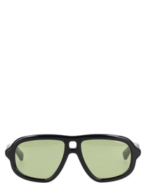 Bottega Veneta Women's Occhiale Da Sole Aviator Sophia Ribbon Green
