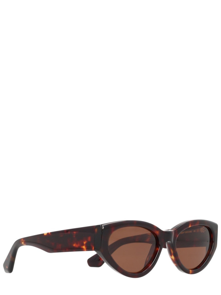 Rotate Birger Christensen Women's Occhiale DA Sole Cat Eye Brown