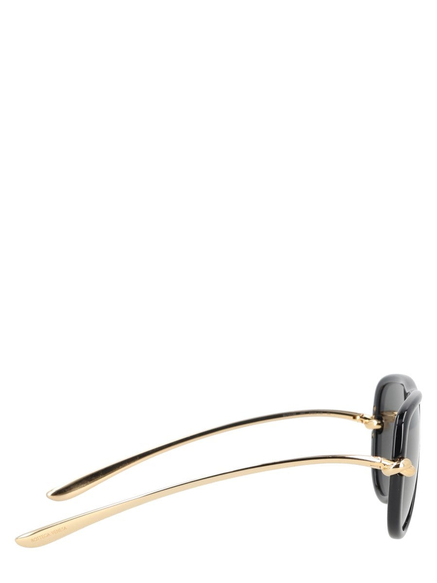 Bottega Veneta Women's Occhiale DA Sole Injection Black