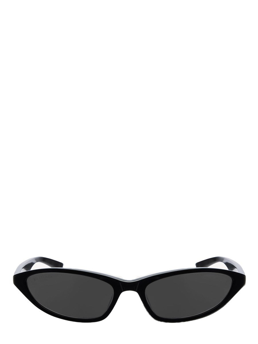 Balenciaga Women's Occhiale DA Sole Neo Oval Black