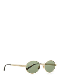 Saint Laurent Women's Occhiale Da Sole Sl Gold