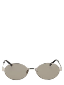 Saint Laurent Women's Occhiale Da Sole Sl Silver