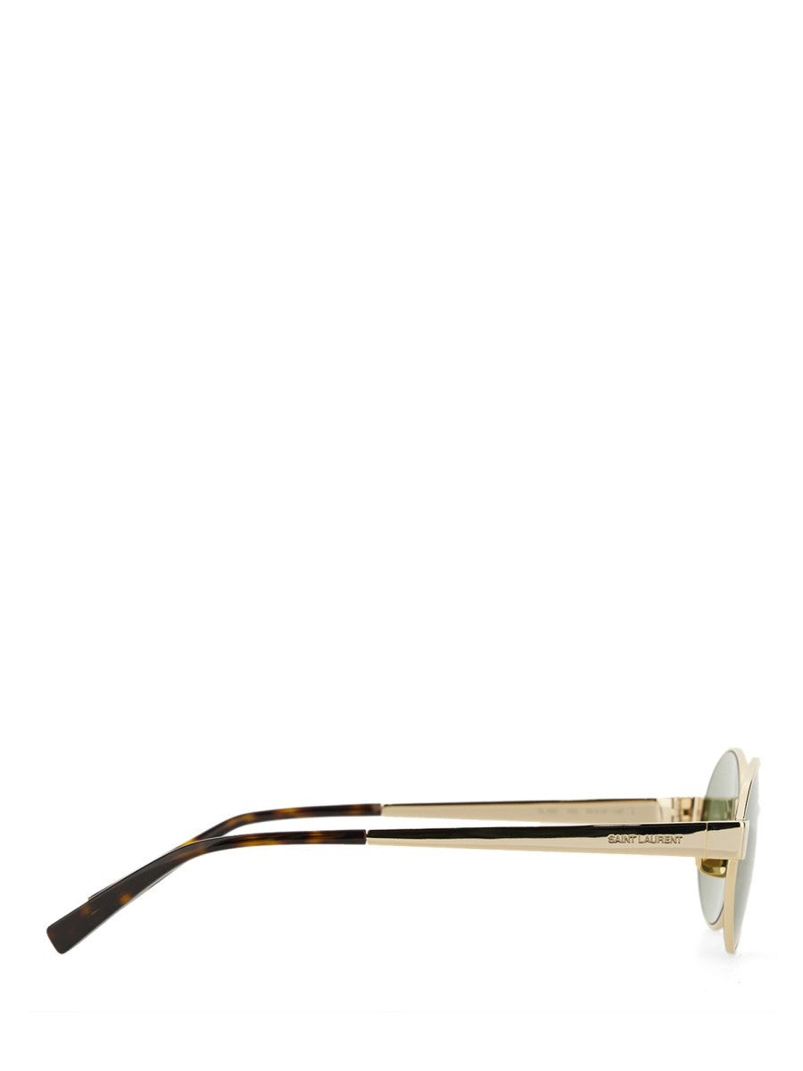 Saint Laurent Women's Occhiale Da Sole Sl Gold