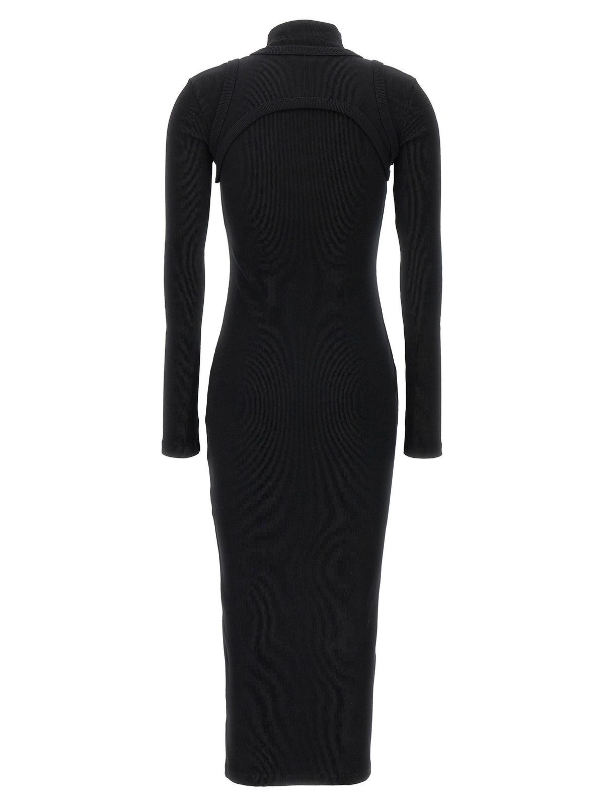 Off-White Off Stamp Dress Black