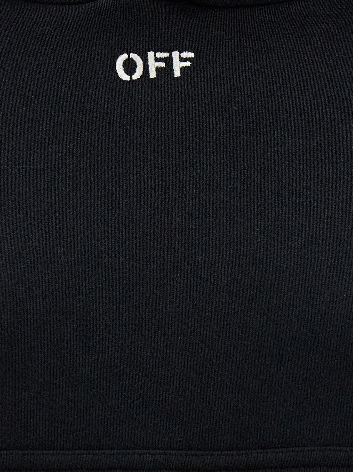 Off-White Off Stamp Hoodie Black