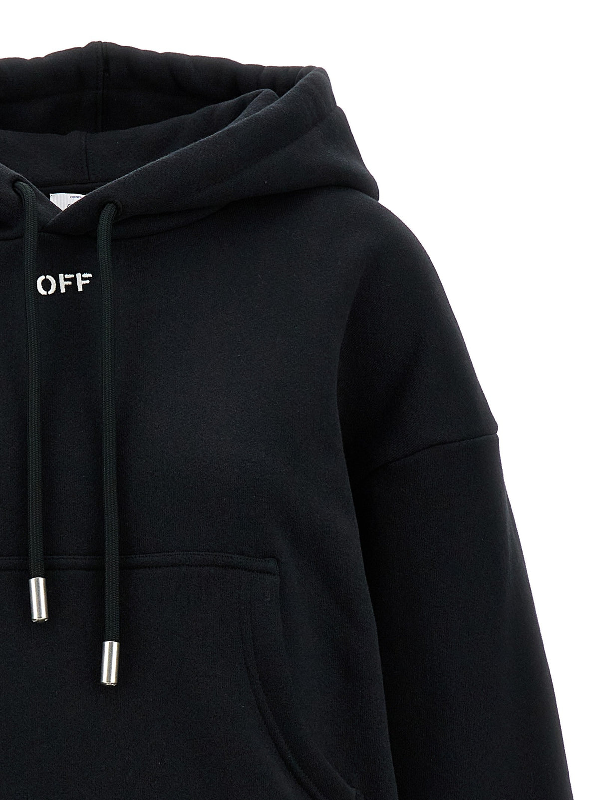 Off-White Off Stamp Hoodie Black