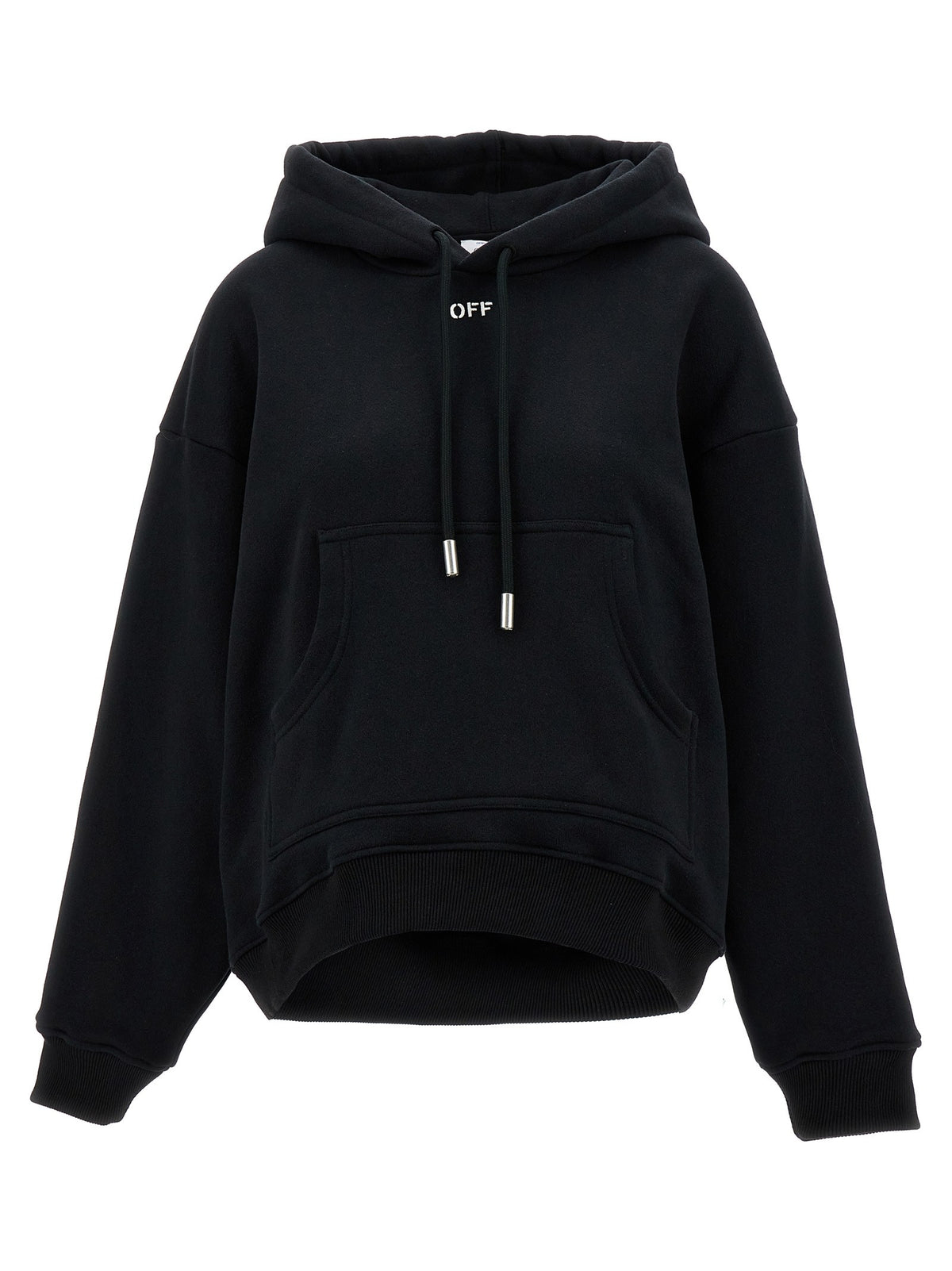 Off-White Off Stamp Hoodie Black
