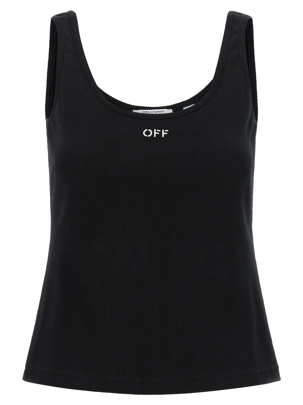 Off-White Off Stamp Tank Top Black