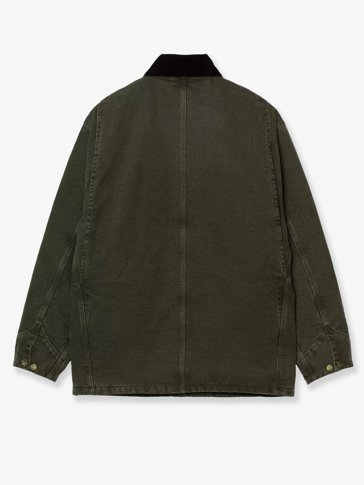 Carhartt Wip Men's OG Chore Coat Padded Jacket in Organic Cotton Black