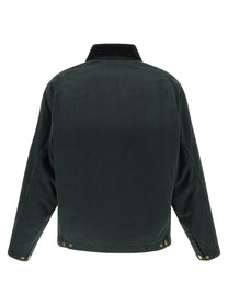 Carhartt Wip OG Detroit Deadbors Canvas Jacket Green, view 2