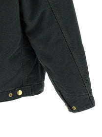 Carhartt Wip OG Detroit Deadbors Canvas Jacket Green, view 4