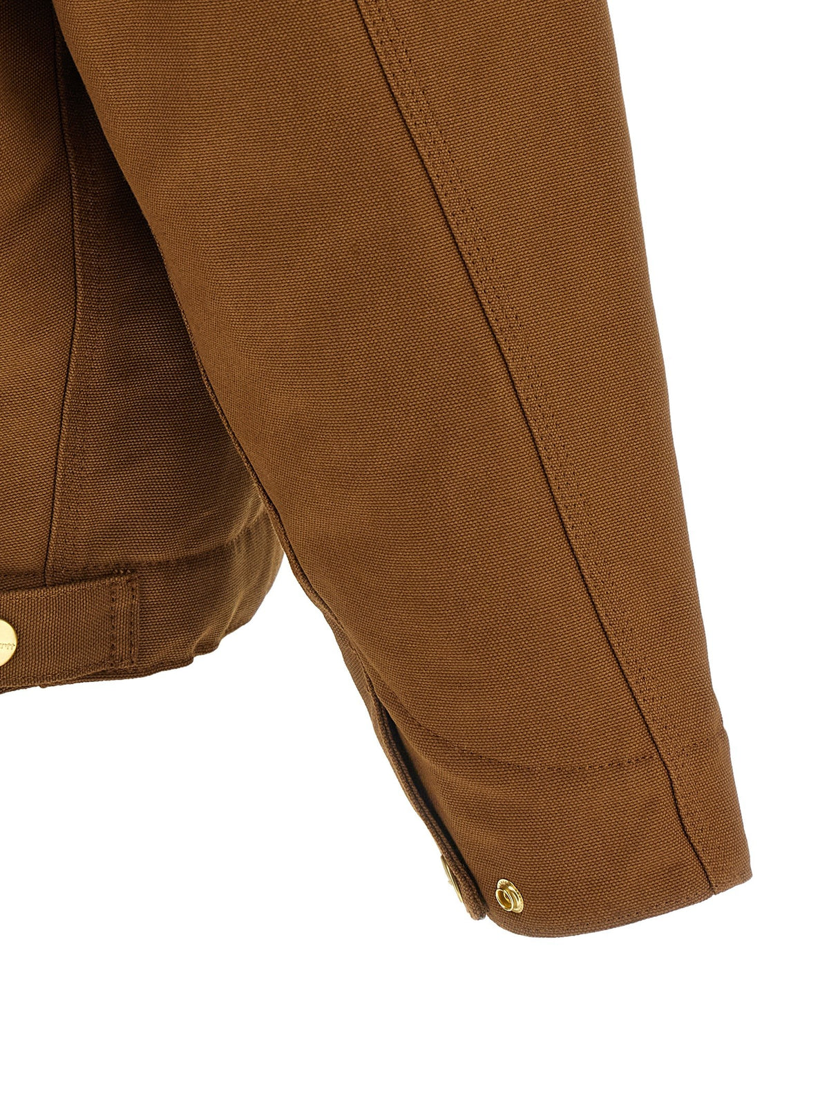 Carhartt Wip OG Detroit Dearborn Canvas Jacket Brown, view 4