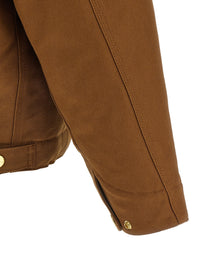 Carhartt Wip OG Detroit Dearborn Canvas Jacket Brown, view 4