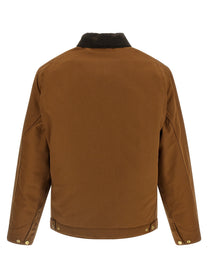 Carhartt Wip OG Detroit Dearborn Canvas Jacket Brown, view 2