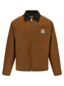 Carhartt Wip OG Detroit Dearborn Canvas Jacket Brown