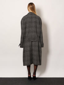Balenciaga Women's One Layer Coat Black