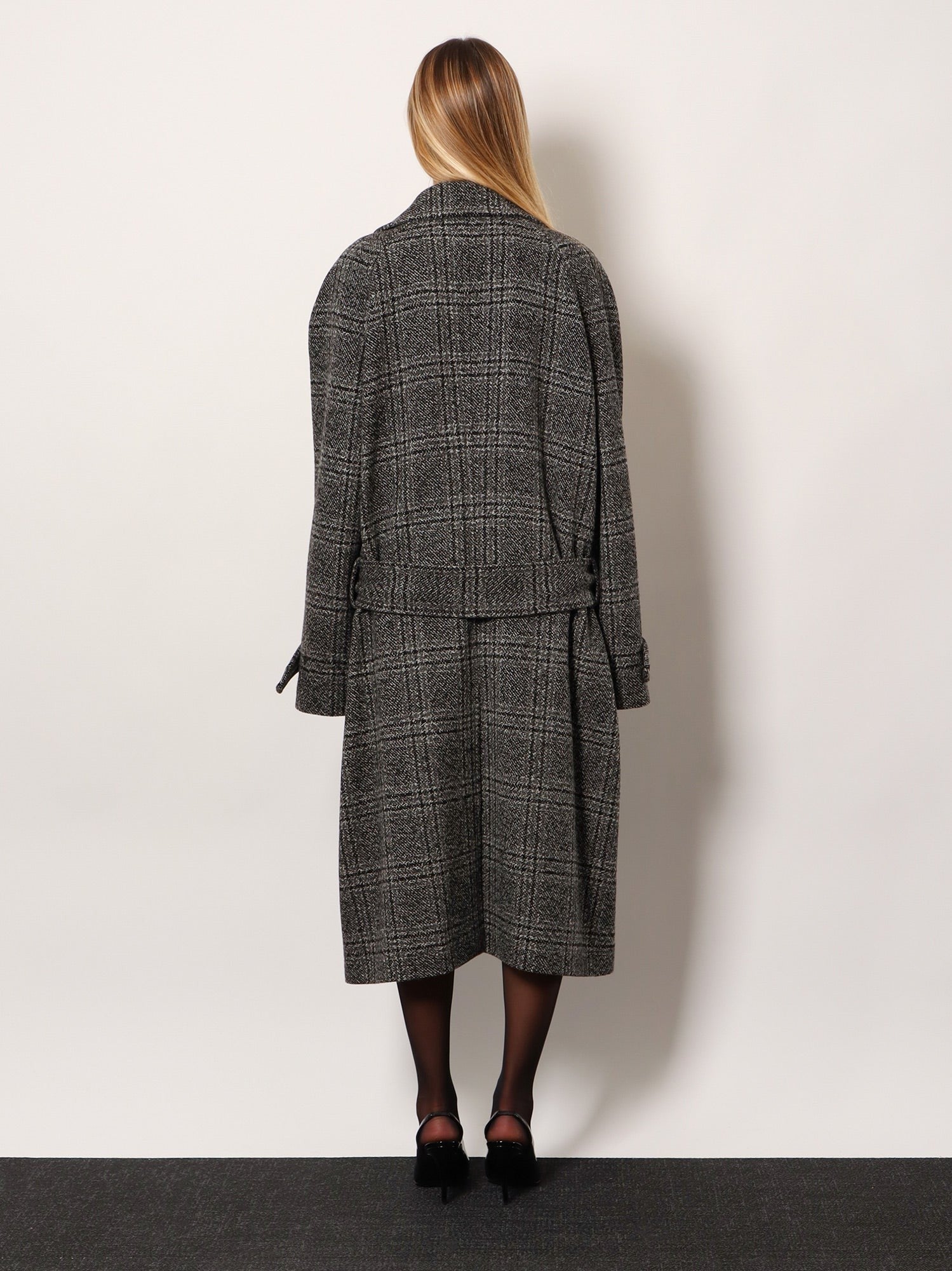Balenciaga Women's One Layer Coat Black