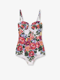 Dolce &amp; Gabbana Women's One Piece Swimsuit White