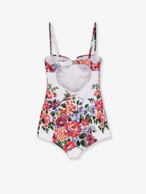 Dolce &amp; Gabbana Women's One Piece Swimsuit White