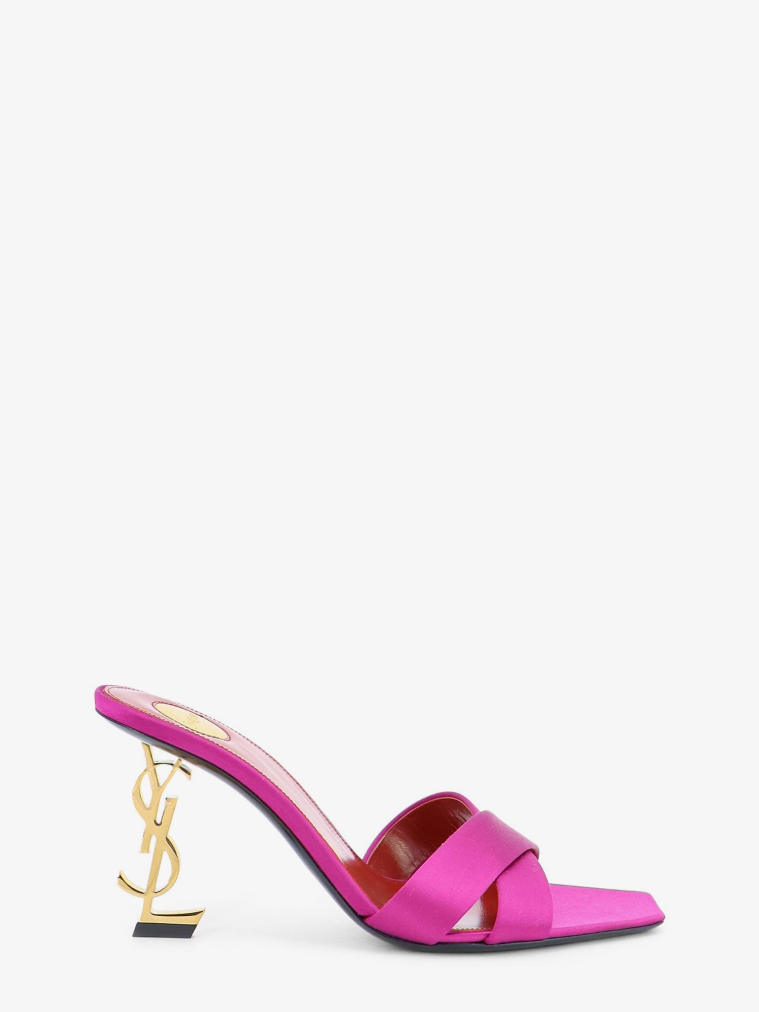 Saint Laurent Women's Opyum Mules Pink