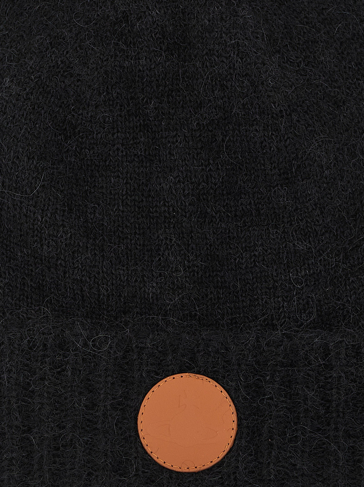 Vivienne Westwood Orb Patch Beanie Black