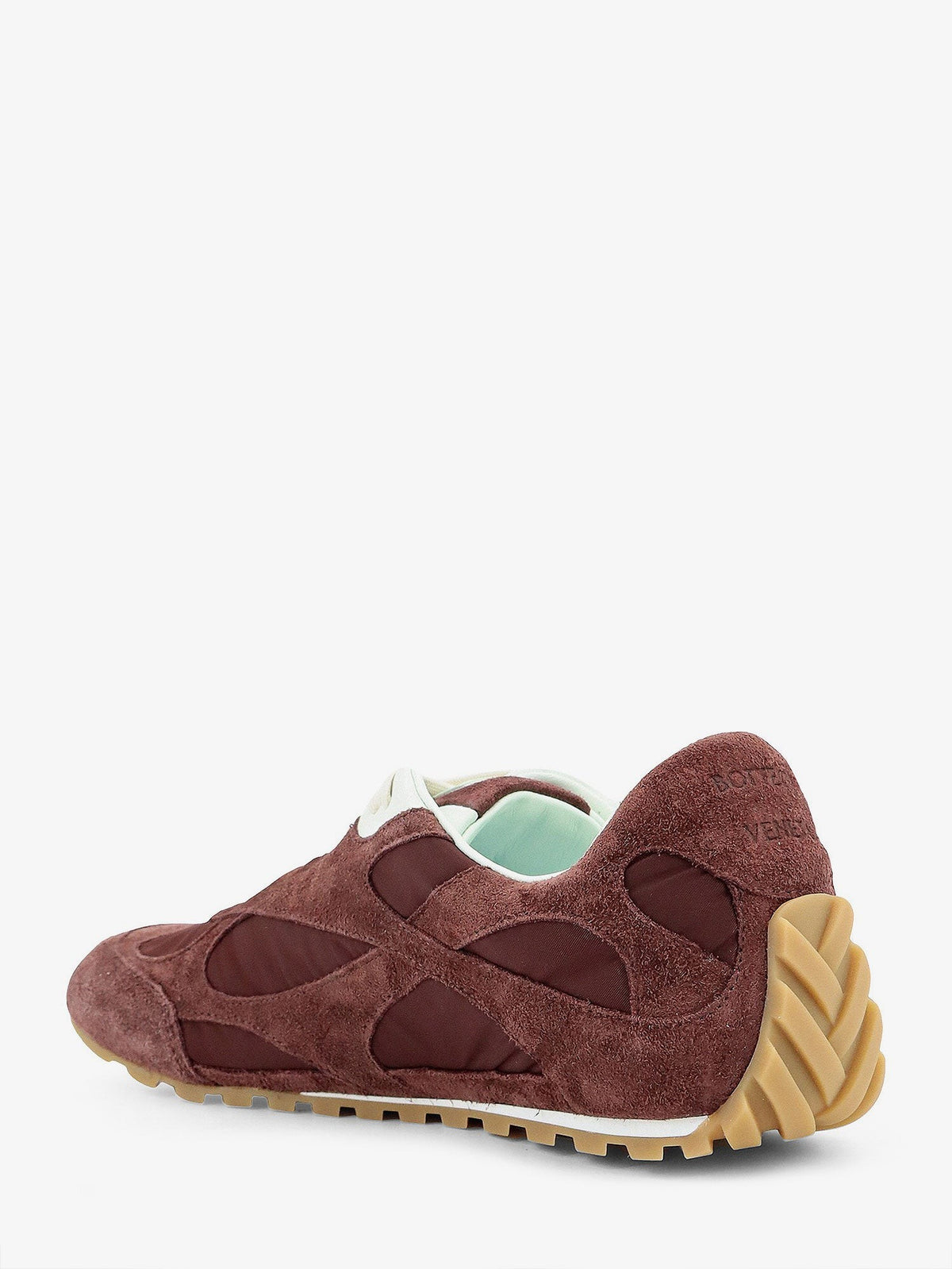 Bottega Veneta Men's Orbit Flash Suede and Nylon Sneakers Multicolor