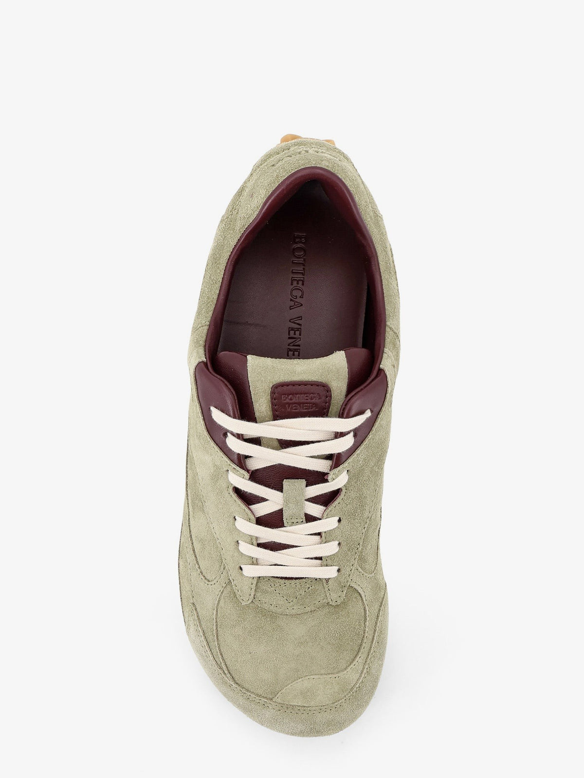 Bottega Veneta Men's Orbit Flash Suede Sneakers Multicolor