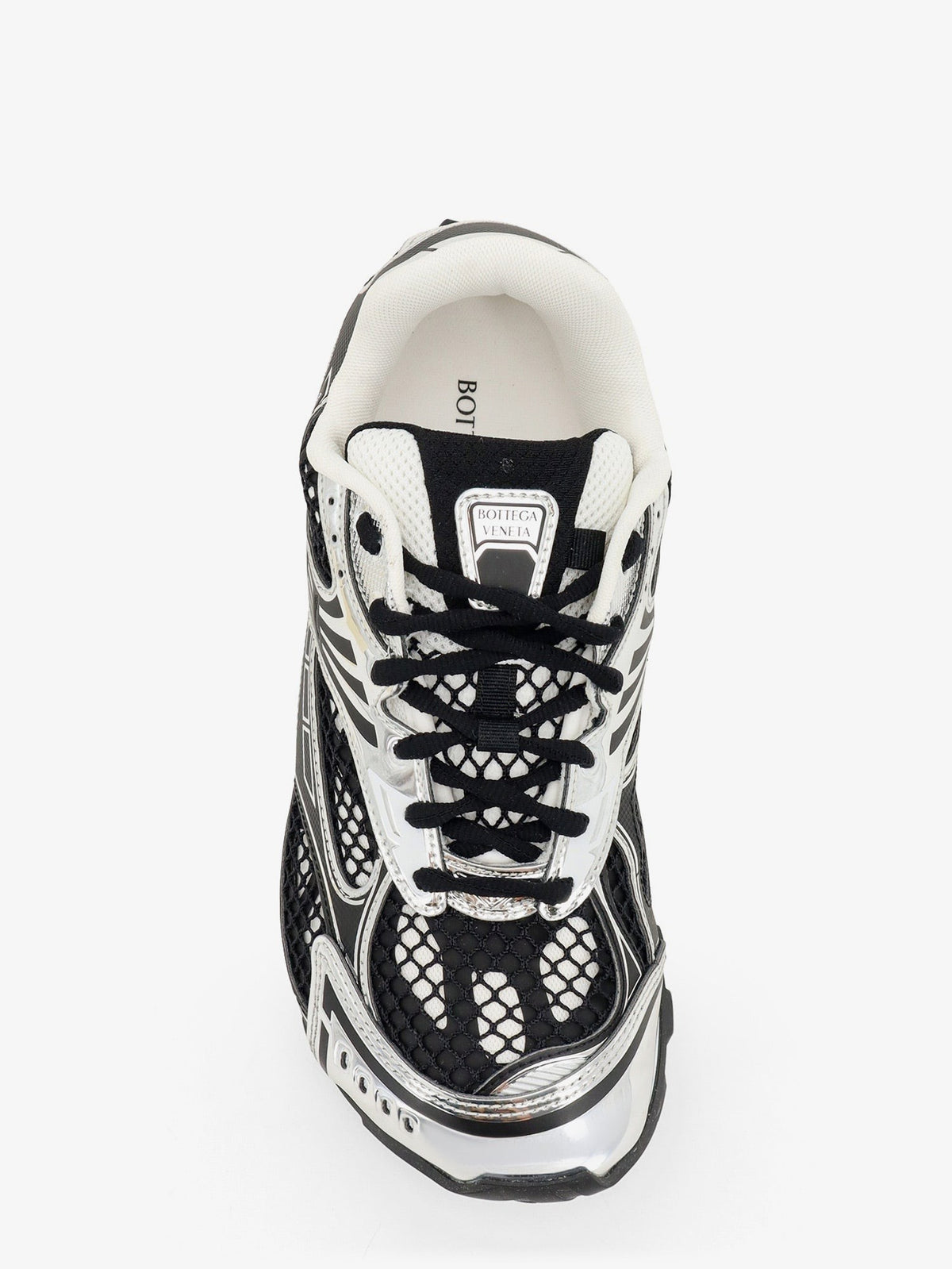 Bottega Veneta Men's Orbit Mesh Sneakers Black