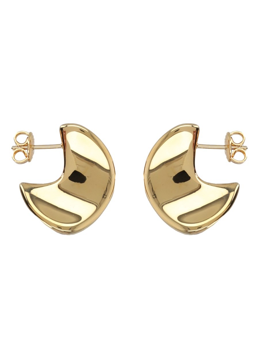 Bottega Veneta Women's Orecchini Disc Small Gold